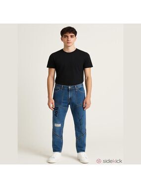 Ashluxe HSV Lightning Bolt Jeans Men's Size 28